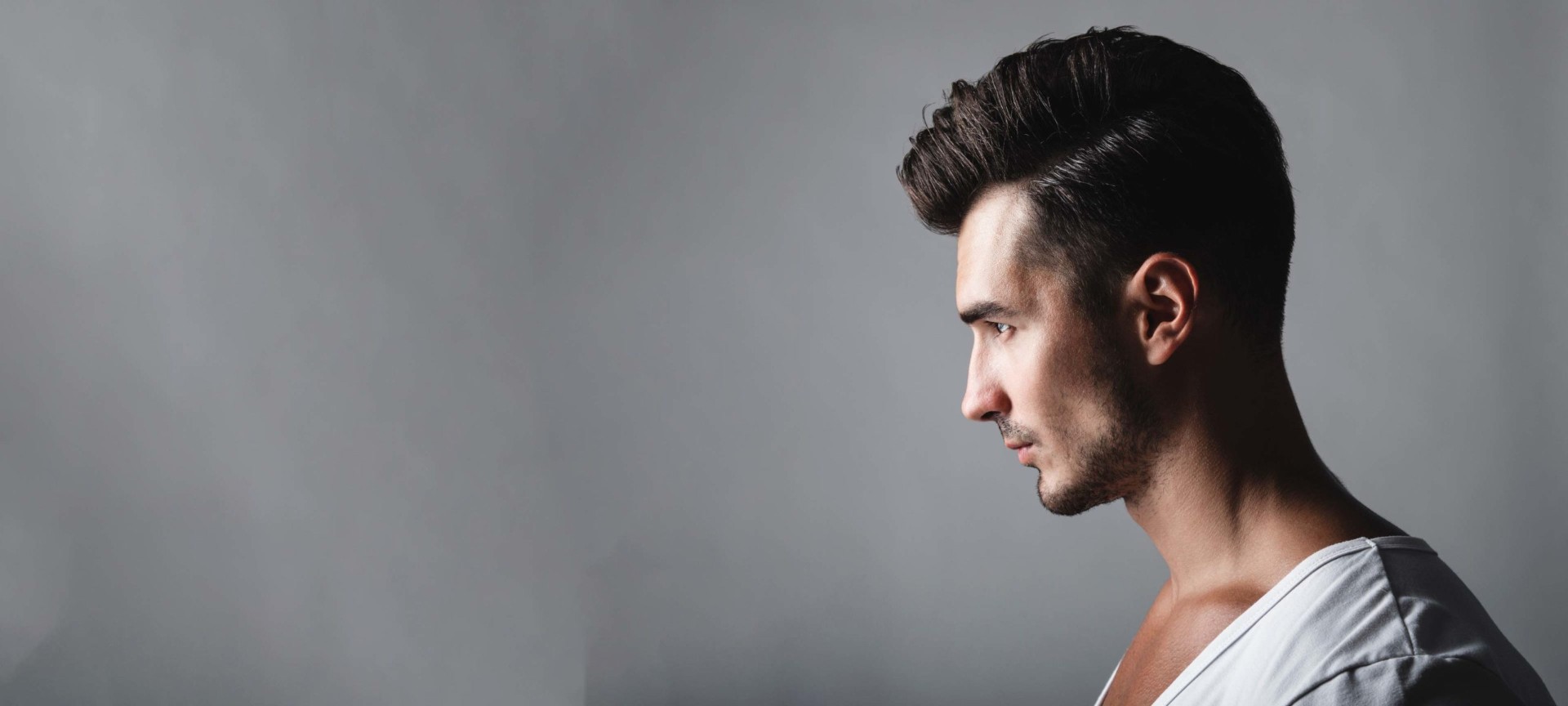 Editorial Portrait mit gestyltem Haar